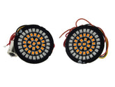 Custom Dynamics Indicators - 3-1 (Run, Brake & Indicators) Genesis 4 LED Turn Signal Inserts. Amber Turn, Red Run/Brake
